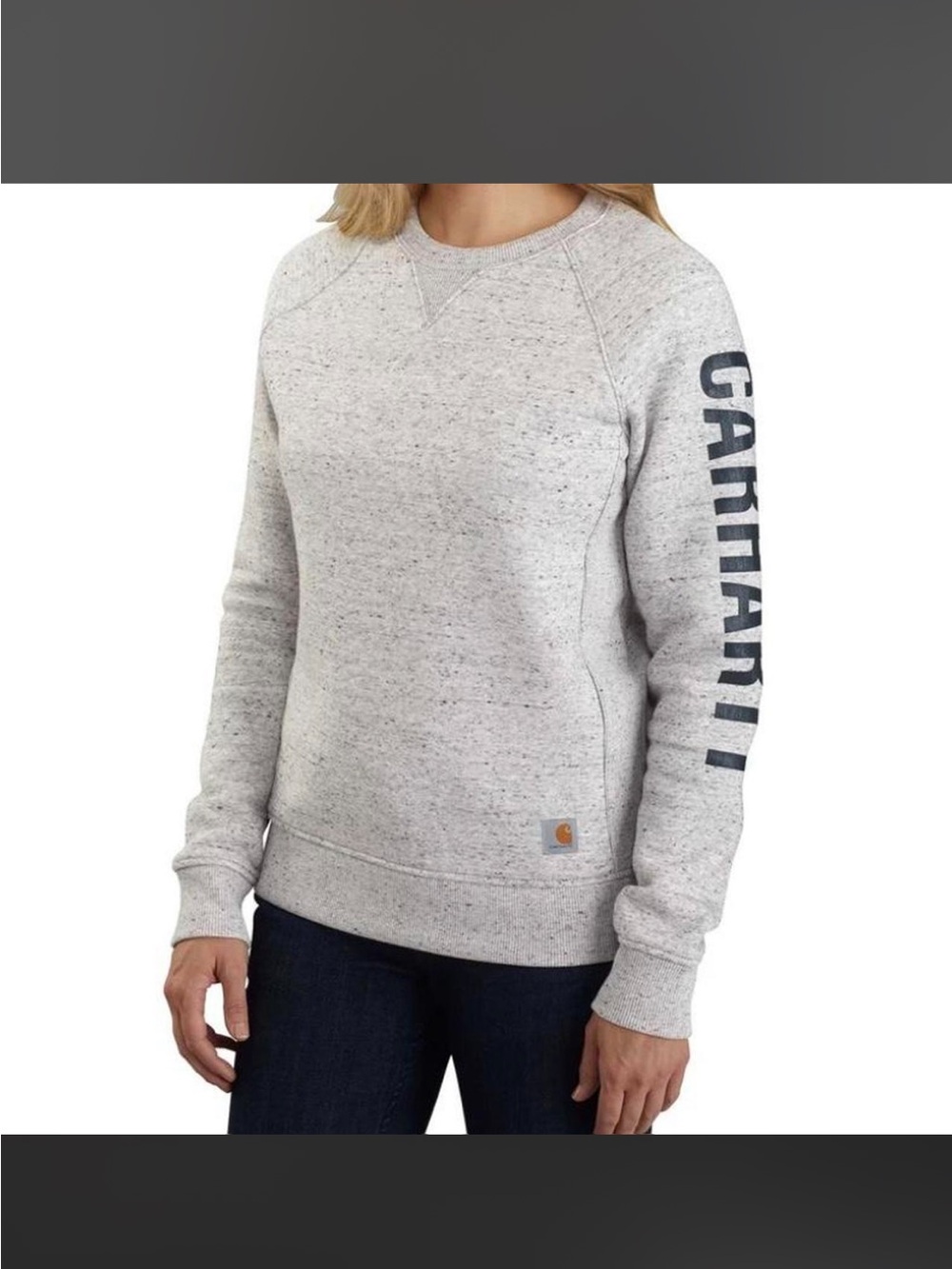 NWOT Carhartt grey sweatshirt crewneck size XS